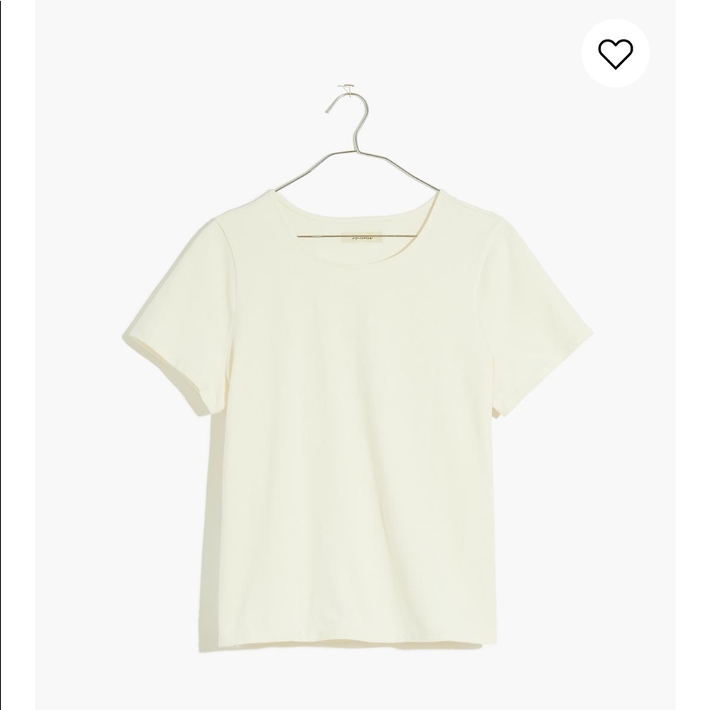 NWT Madewell Boxy Luxe Tee